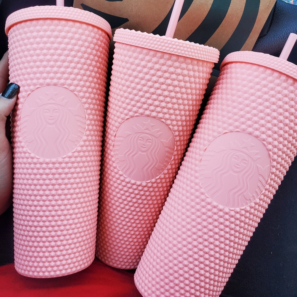Pink Studded Starbucks